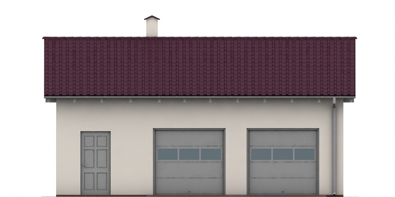 G114 - Budynek garażowo - gospodarczy 